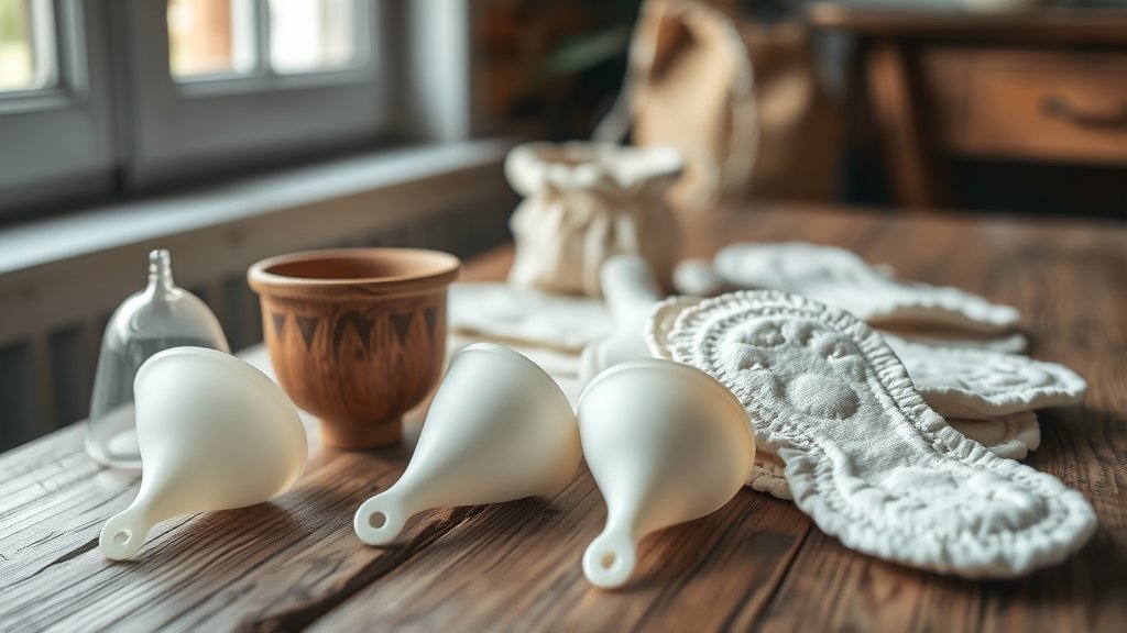 Milieuvriendelijke menstruatie: van katoenen pads tot cups
